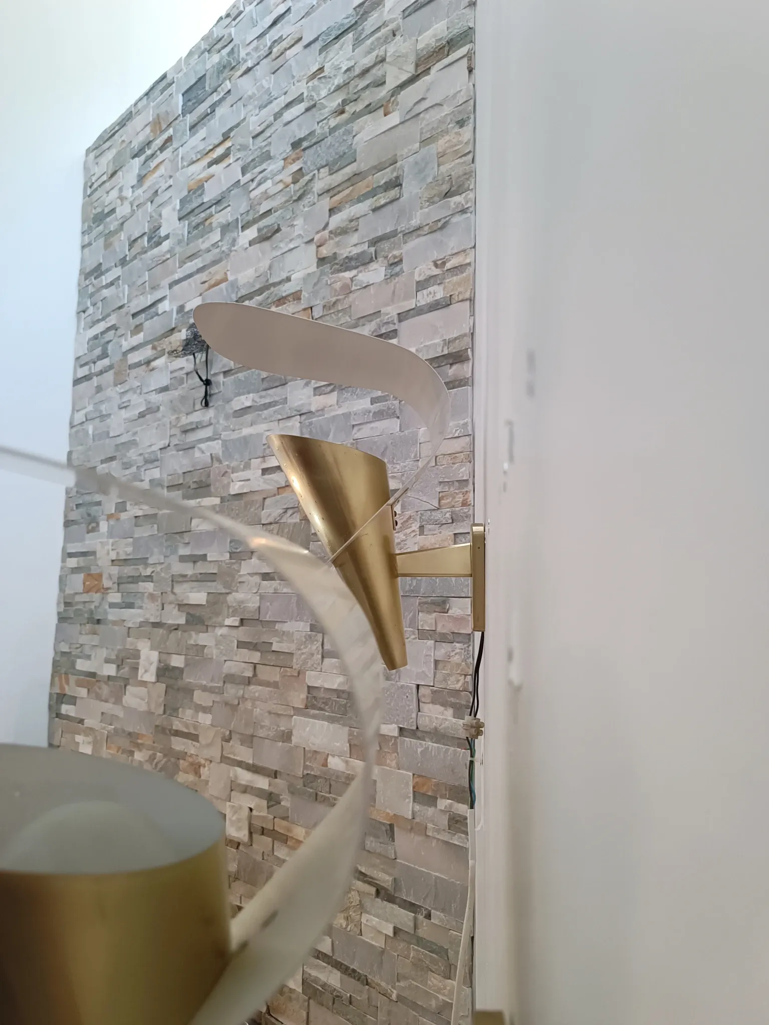 Pair of wall lights by Metalarte 1960s