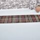 Tapis Kilim Oushak d'Anatolie à rayures