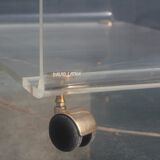 Service Davide Lange lucite collection les invisibles 1970-1980
