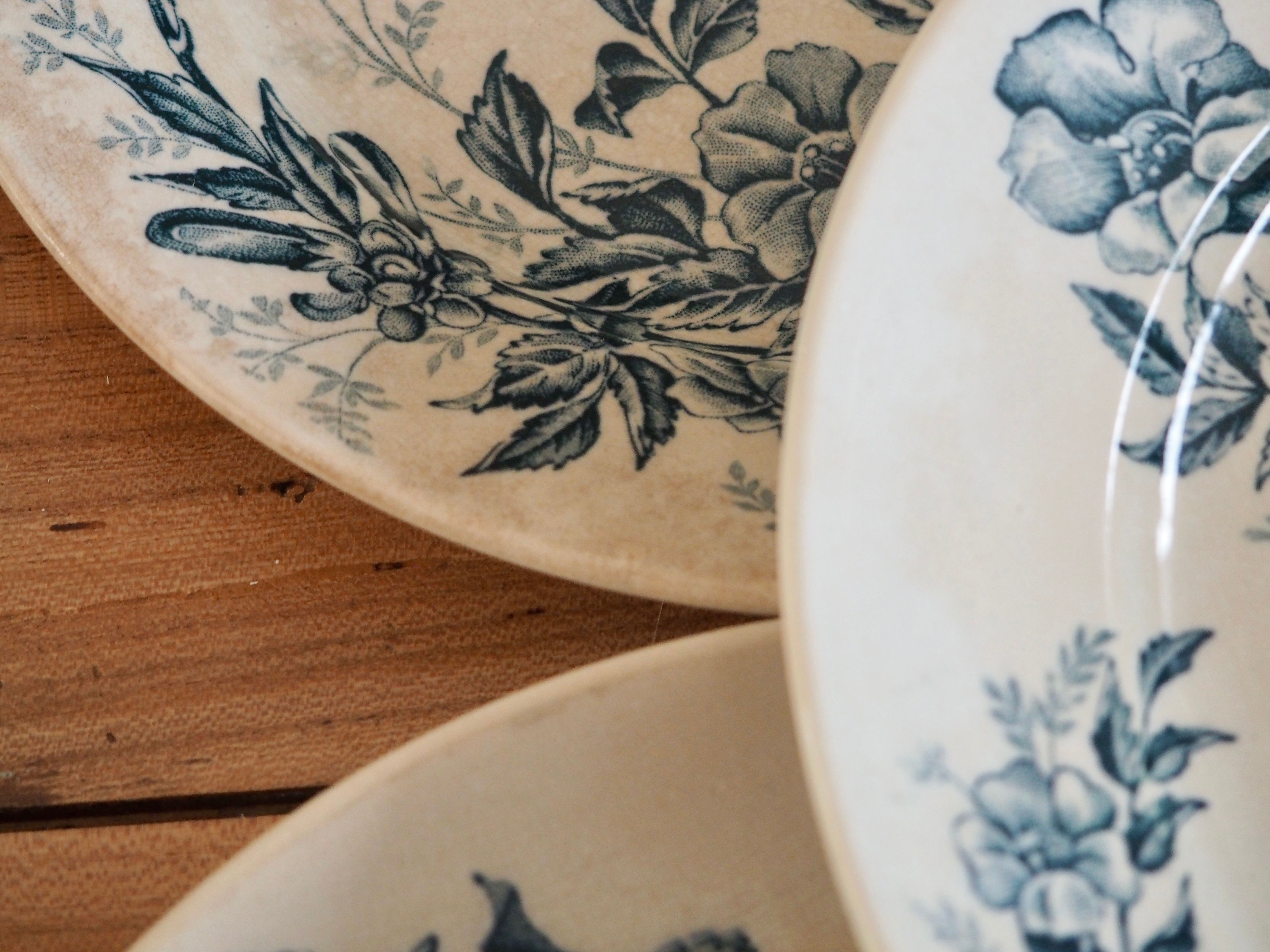 Old Badonviller Plates