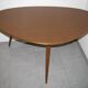 Table triangulaire en forme de rein de 1950/60