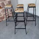 4 brutalist stools from the 1950s