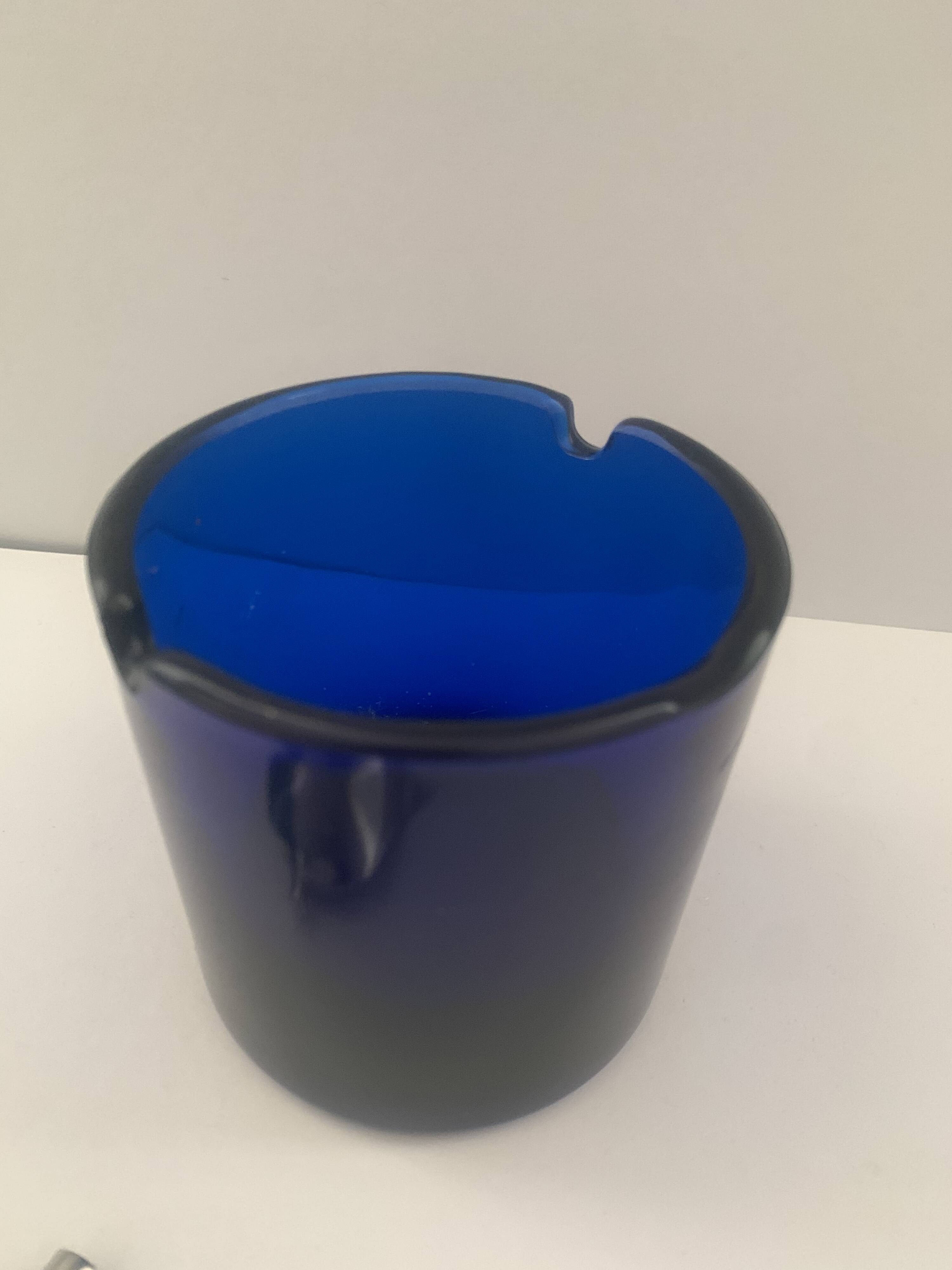 Wilhelm Wagenfeld Kippascher Kipp-Aschenbecher Ascher Ash Tray 504 WMF Glas