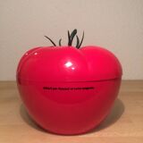 Vintage red tomato ice bucket