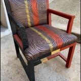 Art Deco armchair inspired by Jean Dunand