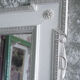 White mirror - 57x49cm