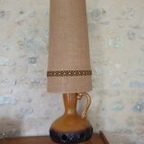 Ceramic floor lamp 70s