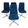 Set of four swivel dining chairs, Denmark 1960
