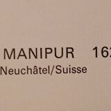 Optical Art Table - Victor Vasarely - Linear Structure - Frame 50x