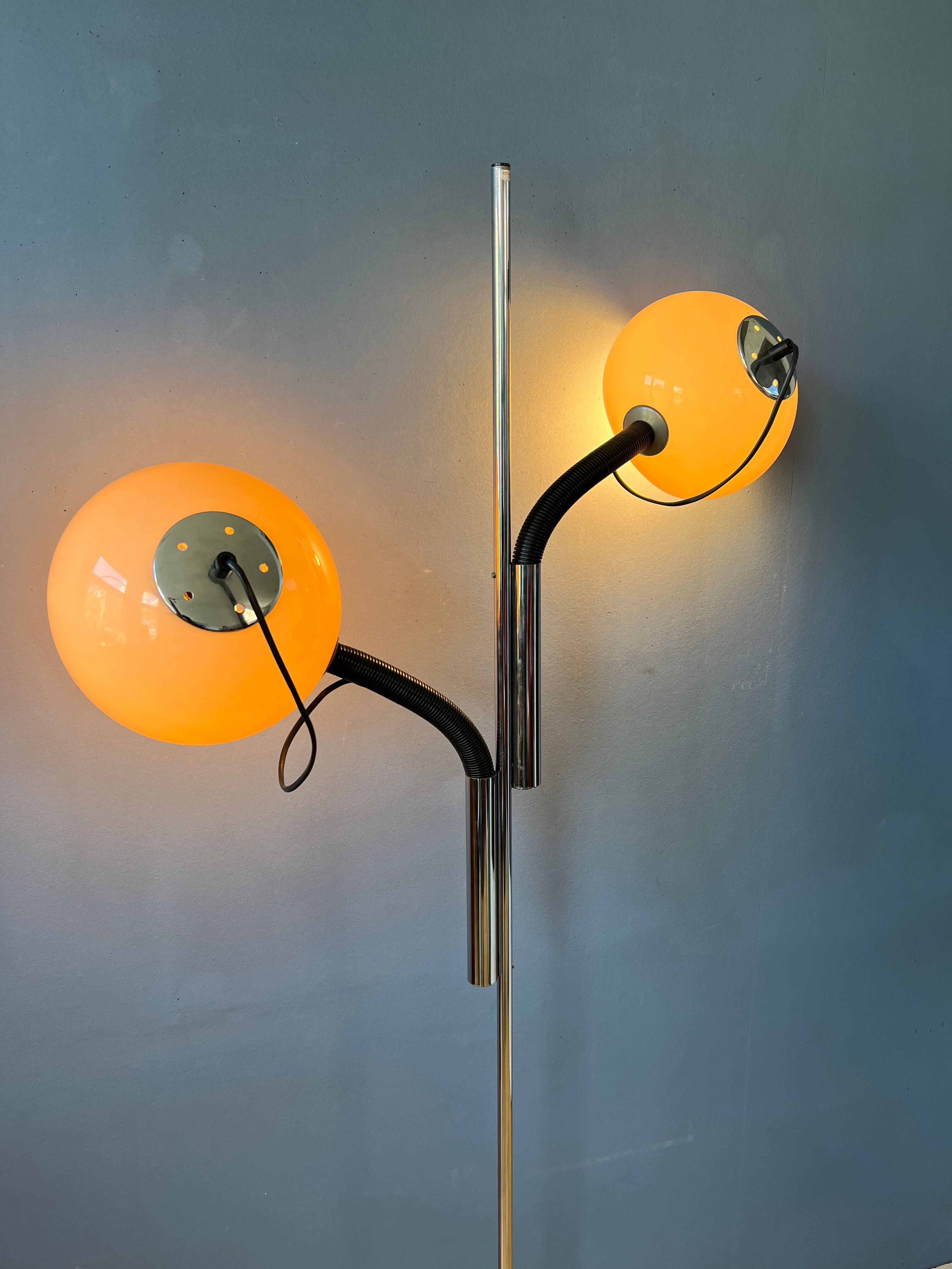 Mid century steinhauer space age mushroom floor lamp