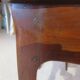 Secretary with mechanism - 4 secret drawers - lock - marquetry chessboard - 1950