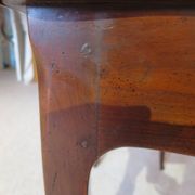 Secretary with mechanism - 4 secret drawers - lock - marquetry chessboard - 1950