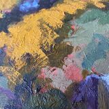 Table HST "The wooded garden" monogrammed JCE school Nabis