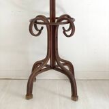 Thonet Style Parrot Coat Rack in Bent Wood, Early 20th Century