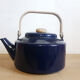 Set of enamelled coffee pots
