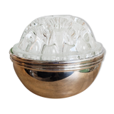 Flower with removable silver foot