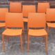 Chaises de jardin empilables (Lot de 11 chaises)