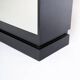 Brushed metal bar cabinet by De Coene