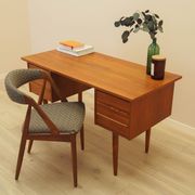 Teak desk, Danish design, 1970s, made in Denmark