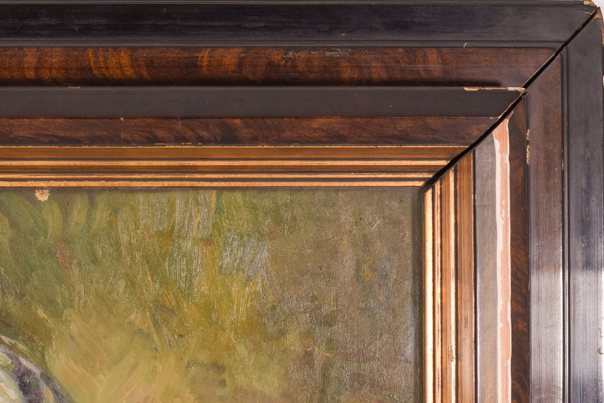 Portrait of a lady - oil on canvas