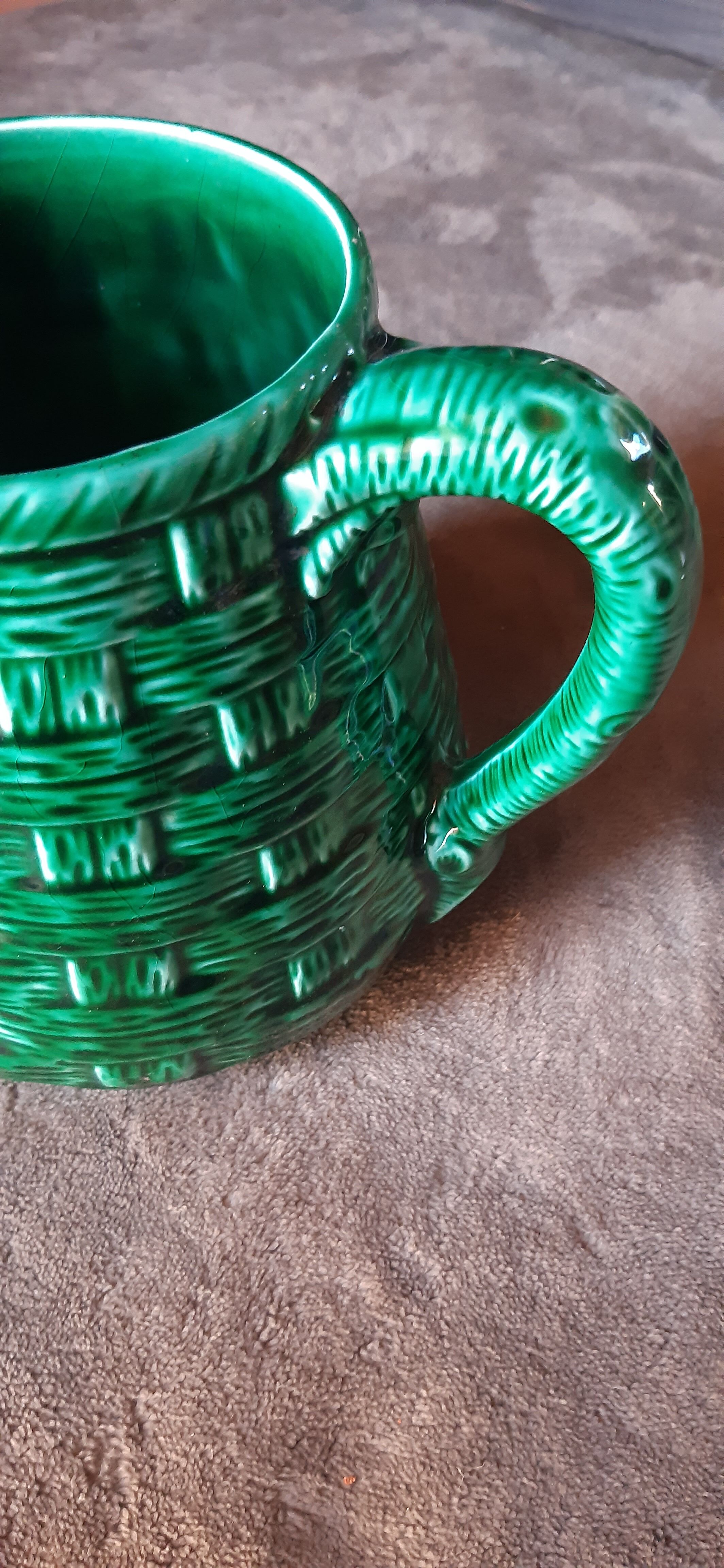 Vintage pitcher digoin