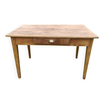 Small oak farm table