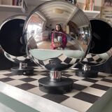 Globes space age chrome Erco 1970