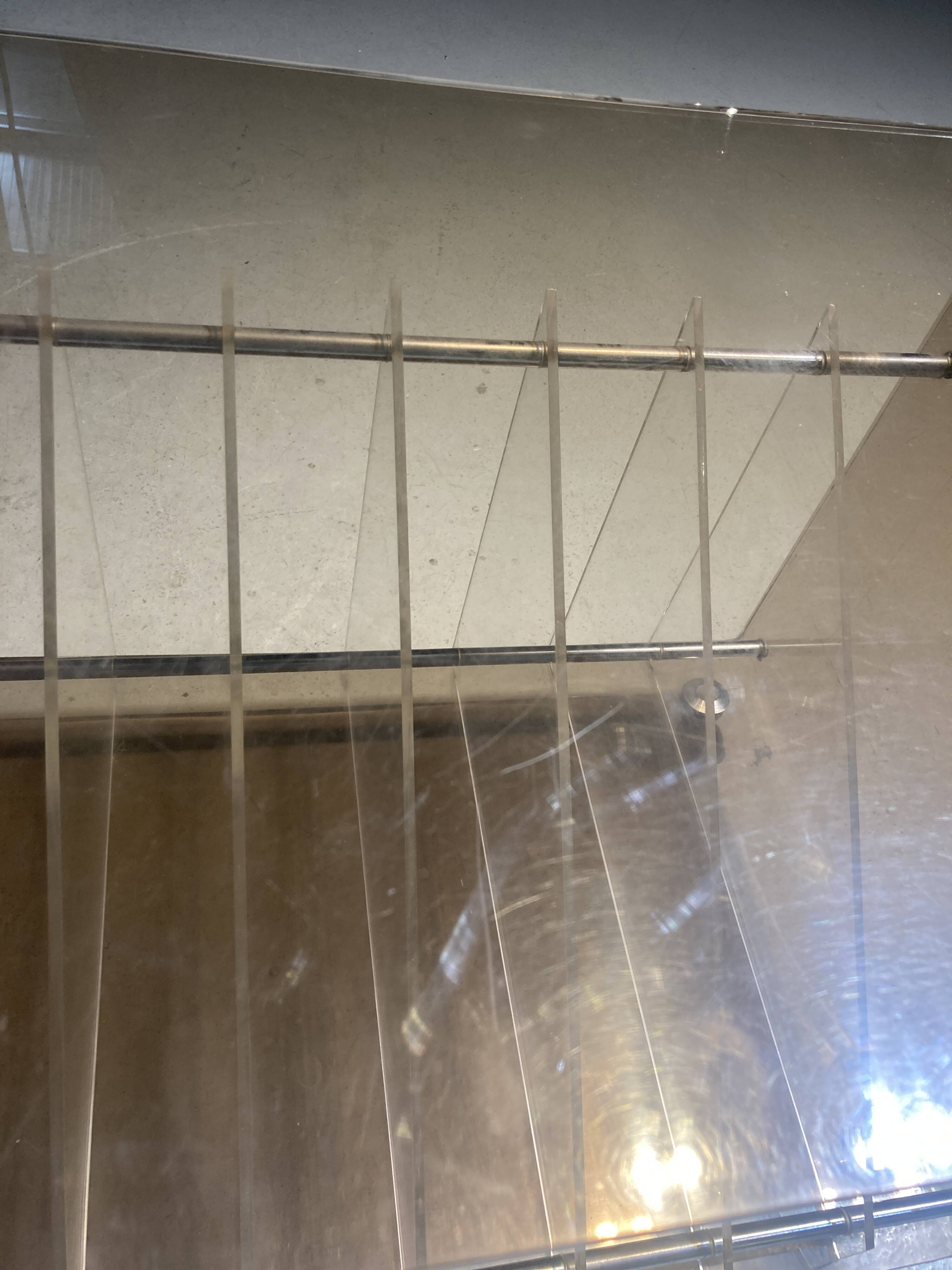 SHEPHERD PATENTS brand plexiglass vinyl rack