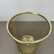 Vintage Paper Basket and Umbrella Stand in the Matégot Style, France, 1970s
