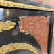 Meuble d’appui Napoléon III en marqueterie Boulle, bronze et marbre