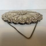 Miroir de mariée argent turc style ottoman fleurs en relief