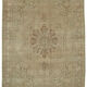 Tapis oriental vintage noué à la main 300 cm x 392 cm en laine beige