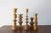 Scandinavian Wooden Candleholders, Set of 5