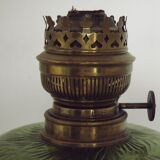 Lampe à huile antique, matador allemand Brenner art nouveau