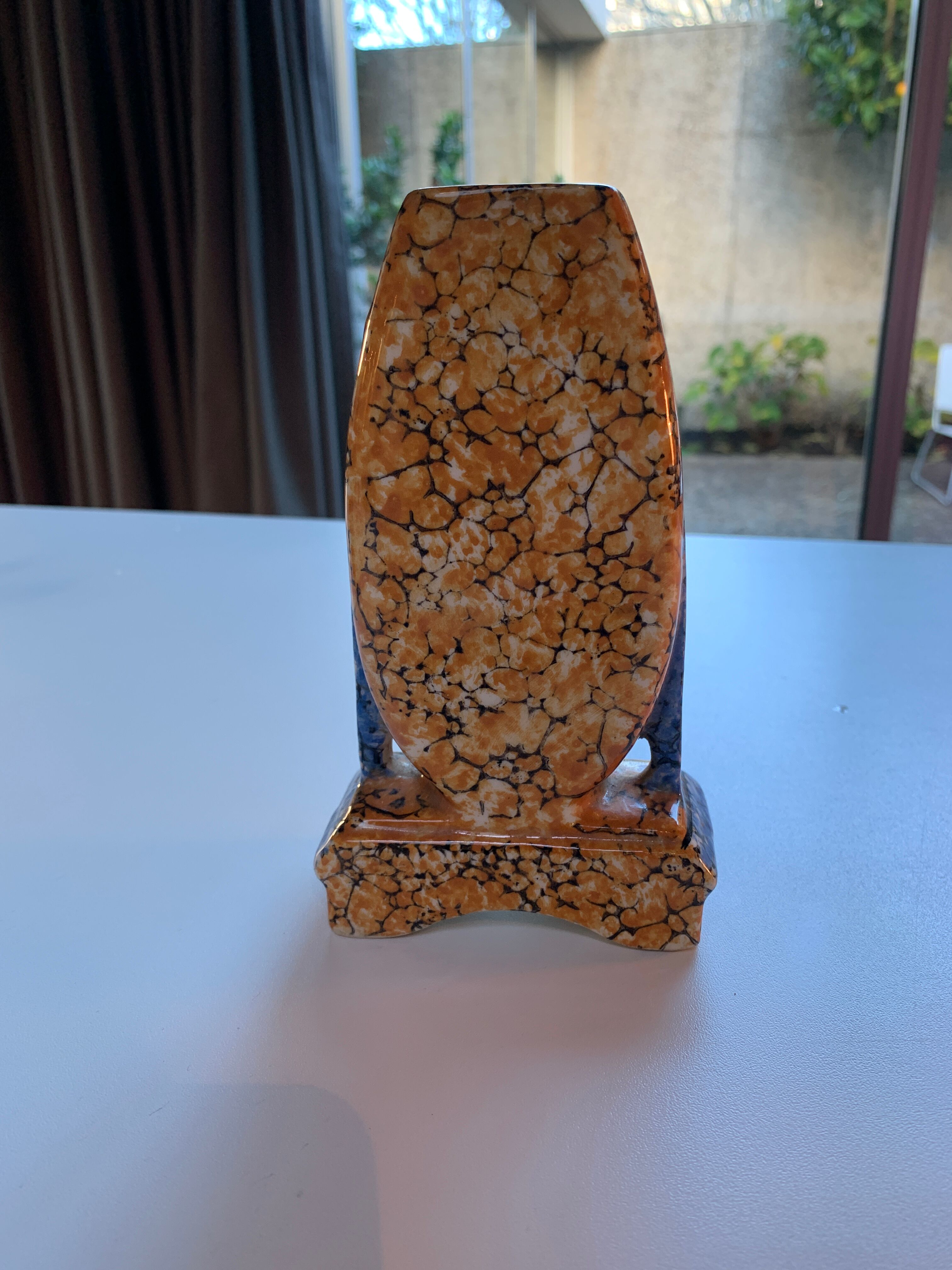 Small art deco ceramic vase