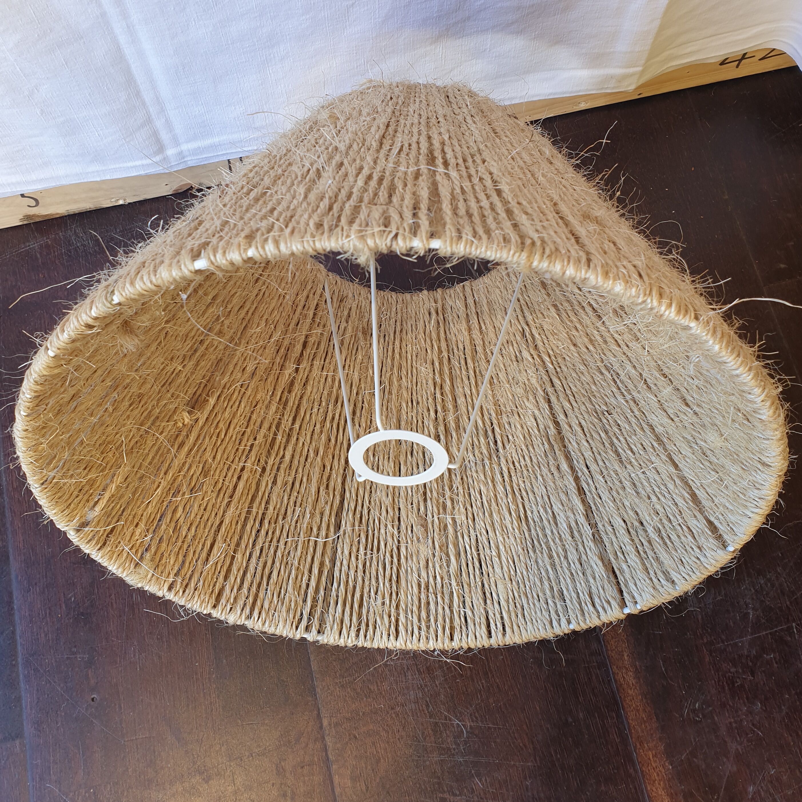 Natural rope lampshade diameter 40 cm