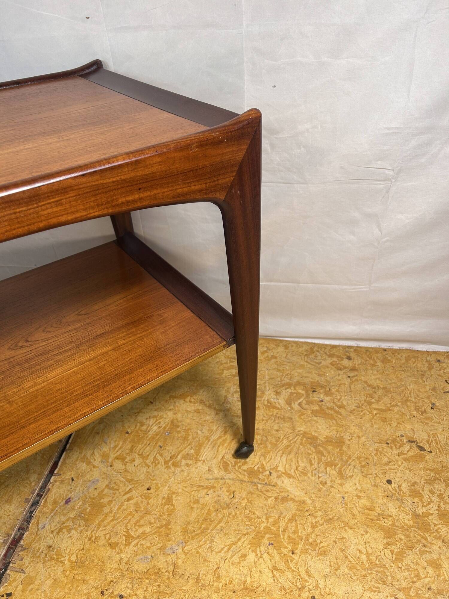 Desserte rétro vintage en teck et afromosia du milieu du siècle – Design danois