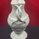 Earthenware from Gien, Hanap or ewer with twisted handle H 23.5 cm