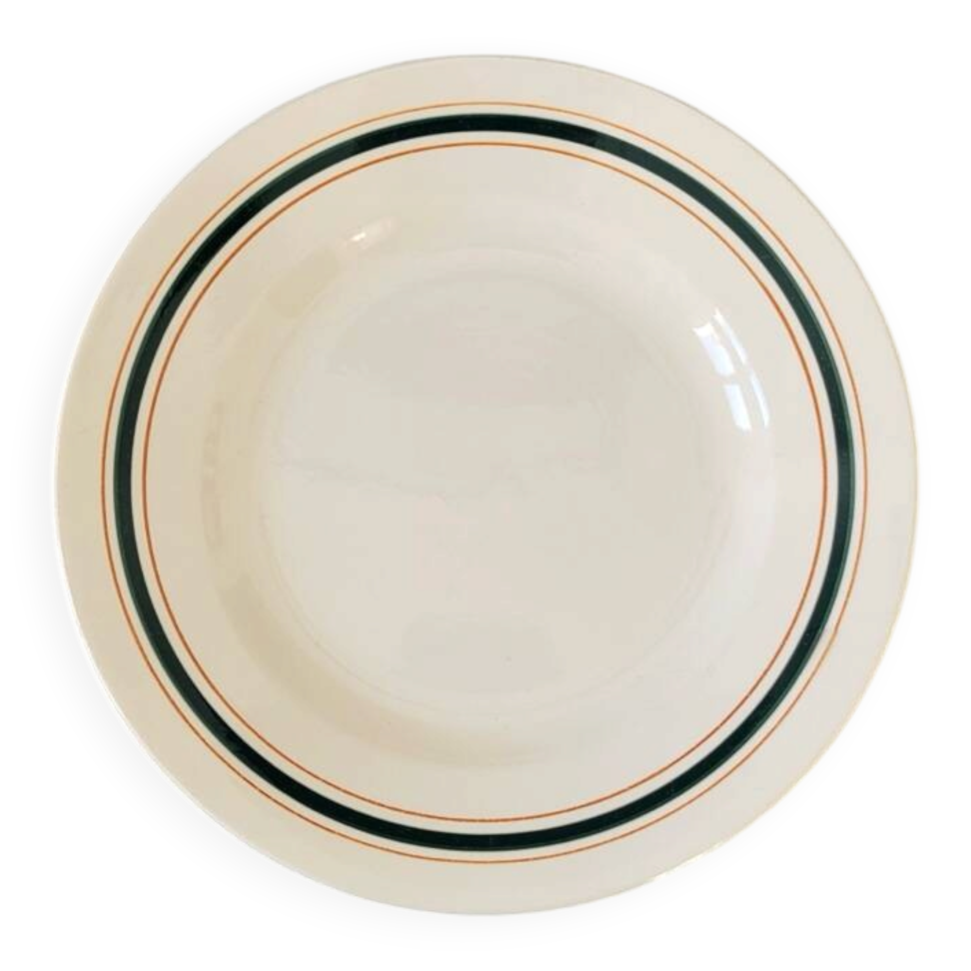 6 striped plates