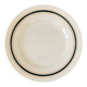 6 assiettes rayées