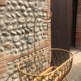 Rattan cuffin and bed sky