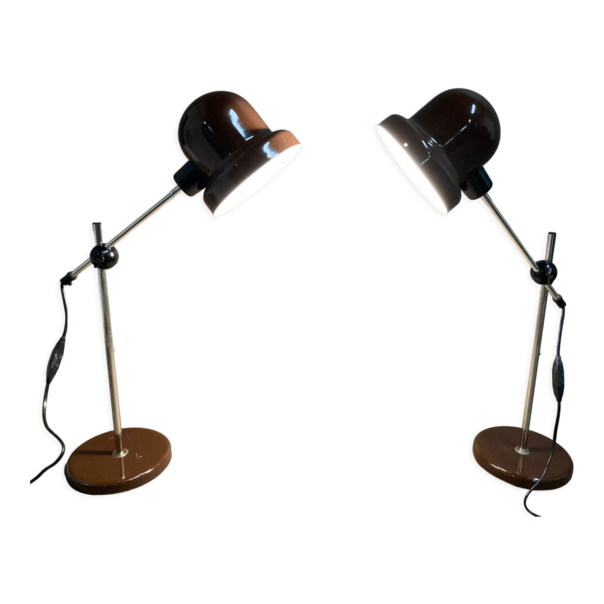 Pair of lamps design 1960