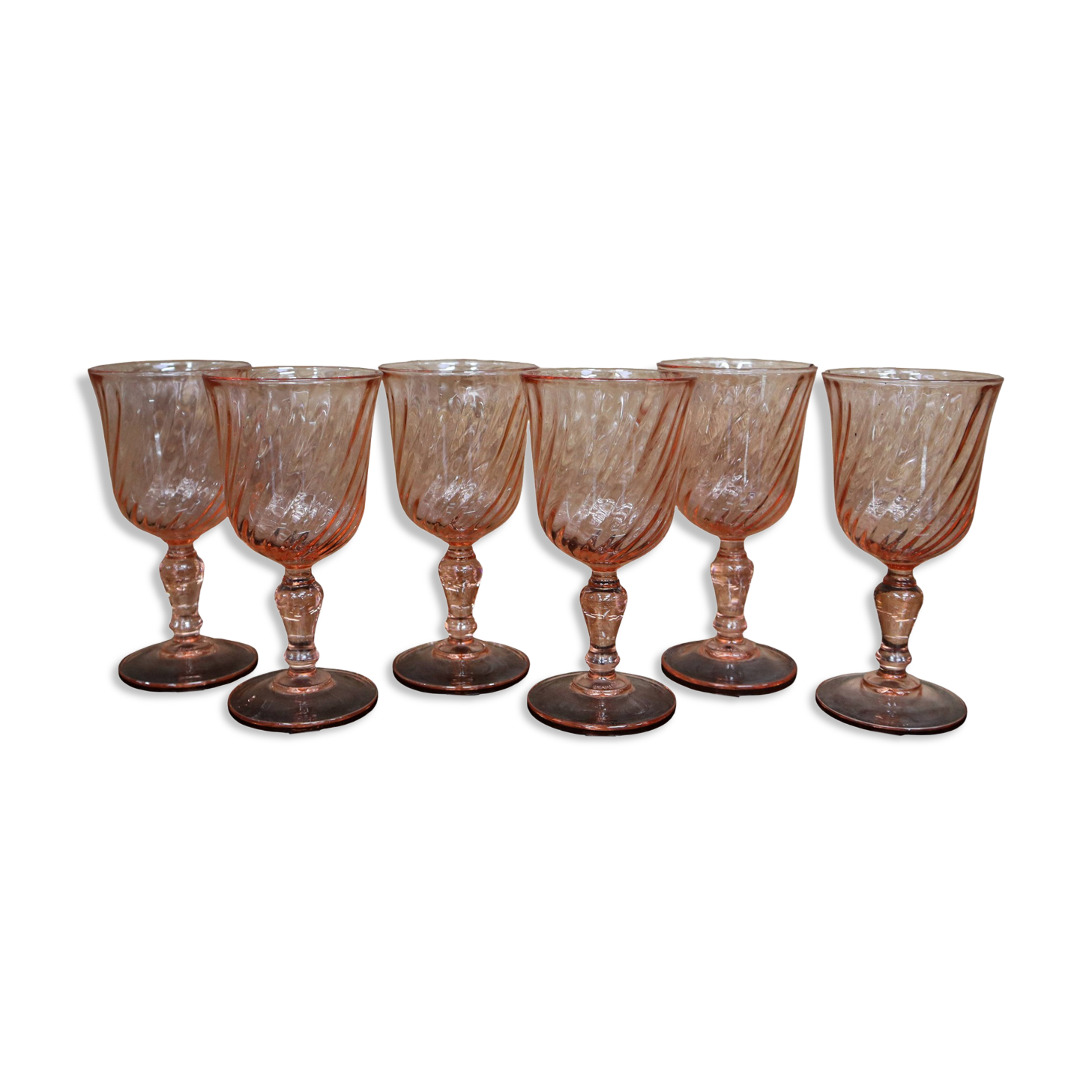 6 Rosaline Luminarc Arcoroc red wine glasses