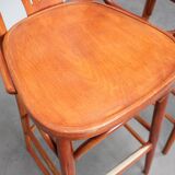 Set of 2 Vintage Bar Stools by TON, 1980