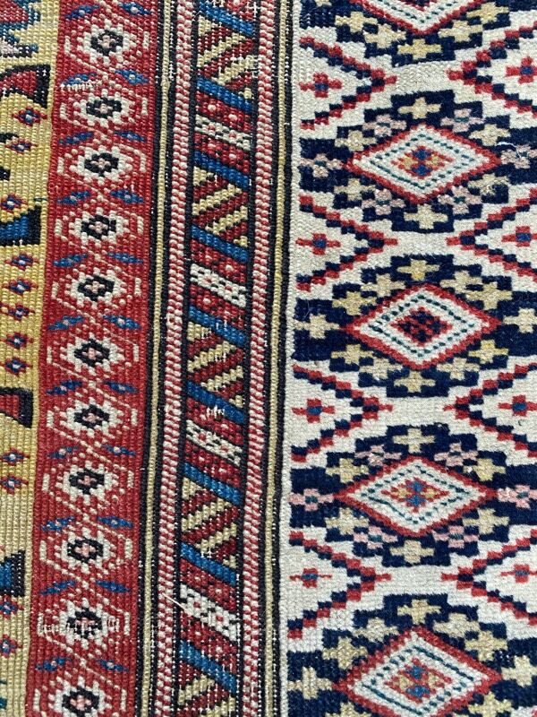 Tapis ancien caucasien chirwan 105x165 cm