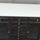 Old metal dentist's cabinet professional furniture