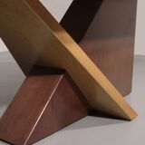 Italian Saporiti Wooden Dining Table 1960