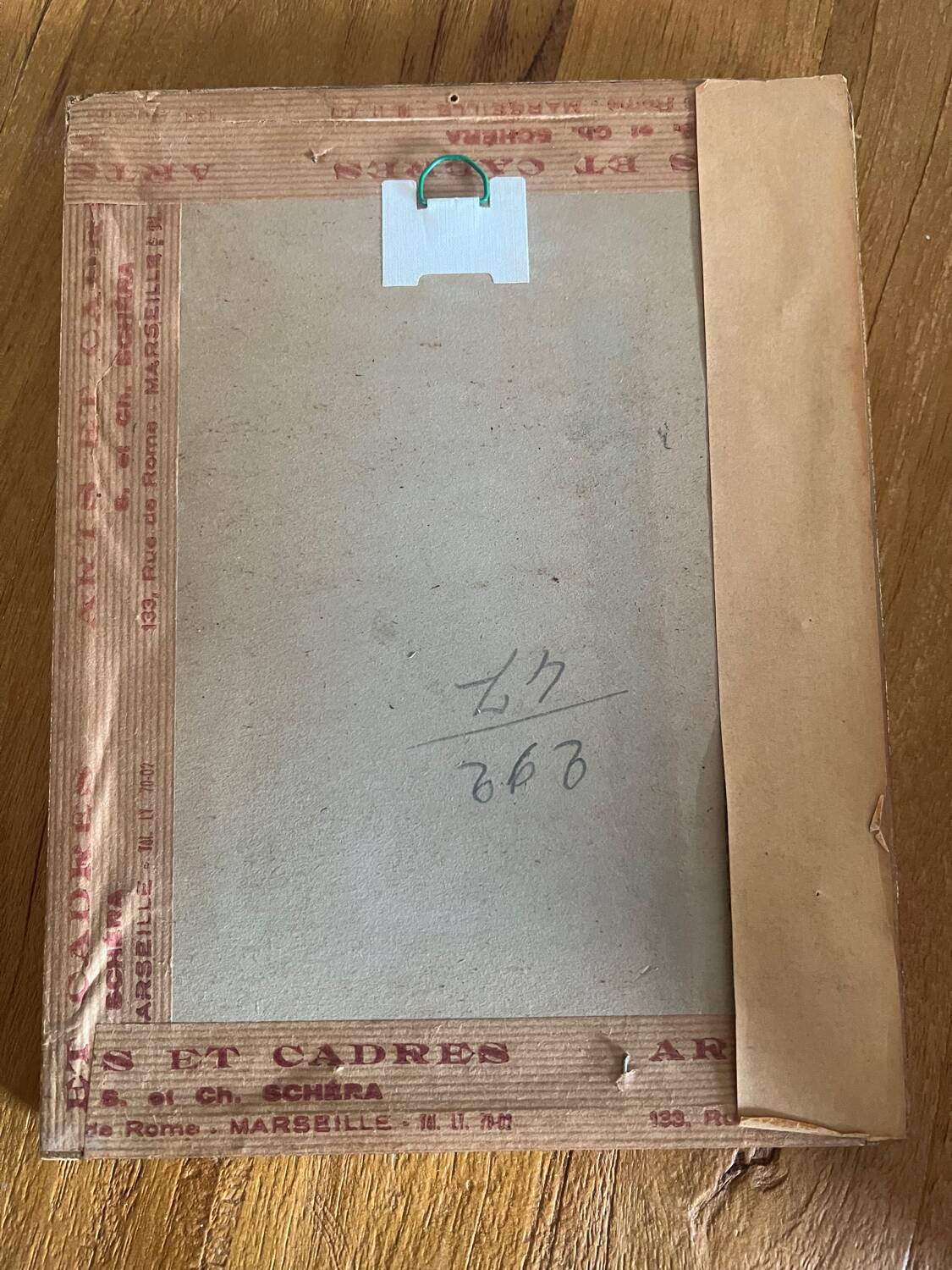 Set of four ornithological engravings signed À. Marlin, 1950.