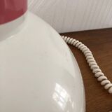 Vintage pink Cubi Spot industrial pendant light