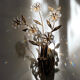Lot de 2 appliques bouquet de fleurs